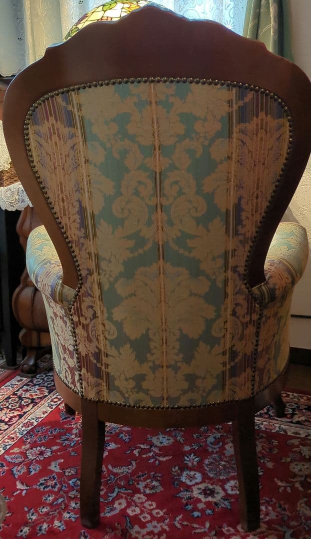 む*こ様 中世の貴族を思わせる素敵な『ハイ＆アームチェア』イタリア製