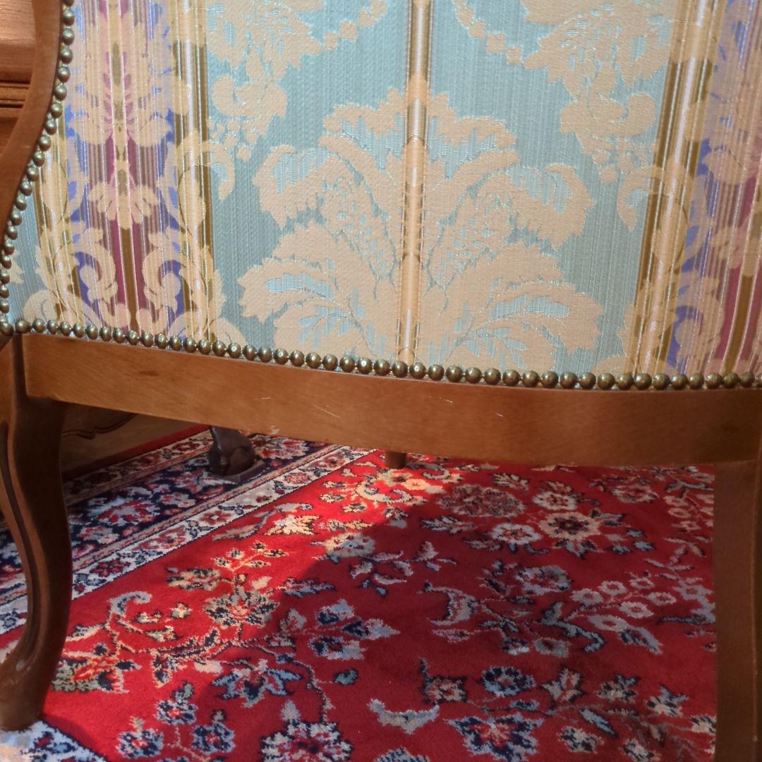 む*こ様 中世の貴族を思わせる素敵な『ハイ＆アームチェア』イタリア製