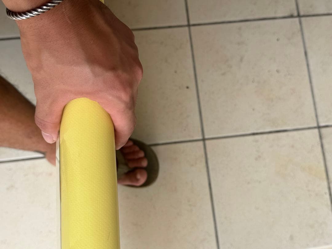 サーフボード　ハンティントンフィッシュ　ツインフィン フィン付き