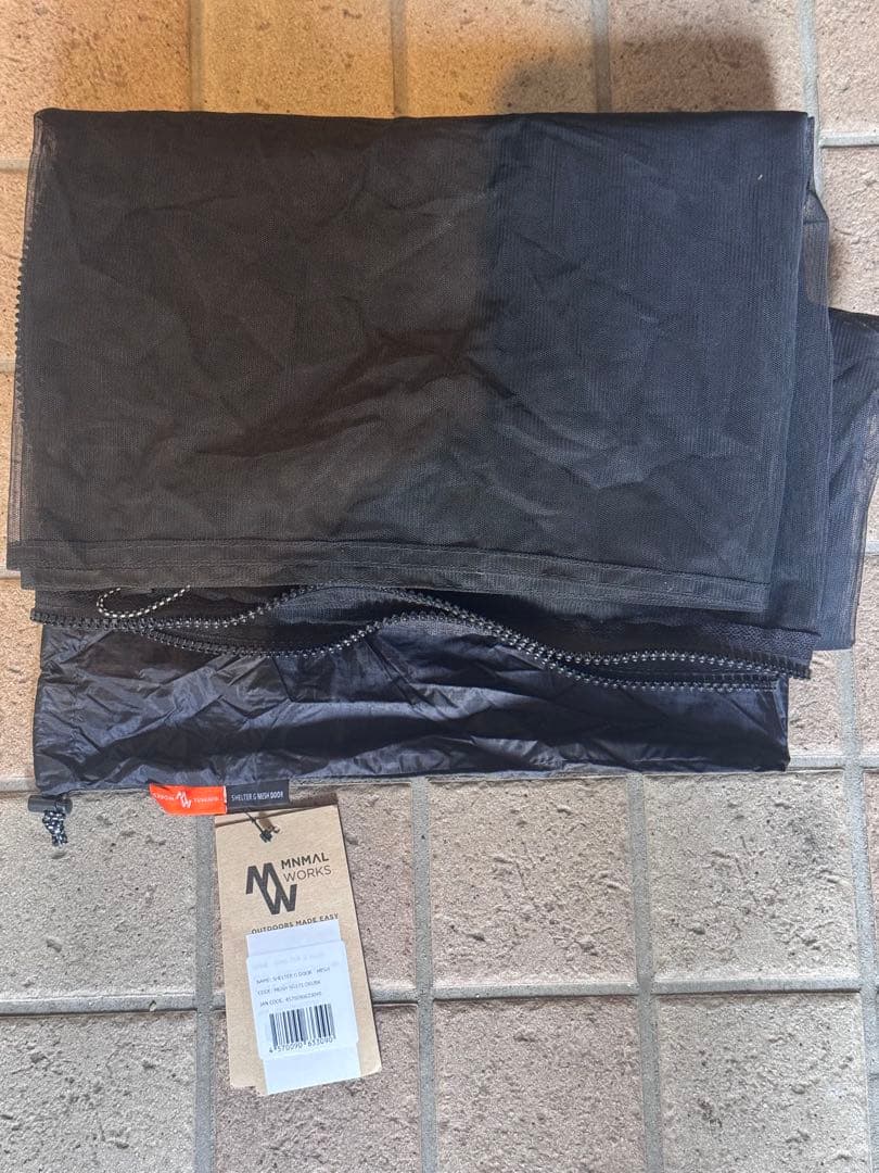 シェルターG MINIMAL WORKS テント カーキ（メッシュドア1枚付き）