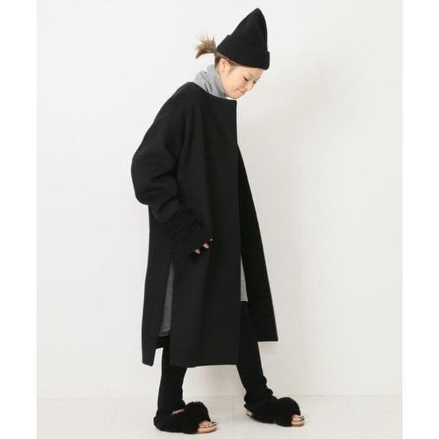 ありんこ様パンツとまとめ買い用 ドゥーズィエムクラス ノーカラーオーバーコート