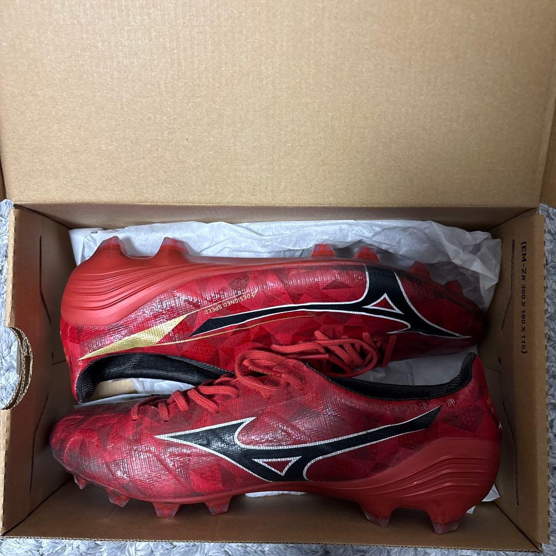 ミズノアルファ2JAPANレッド/ブラック