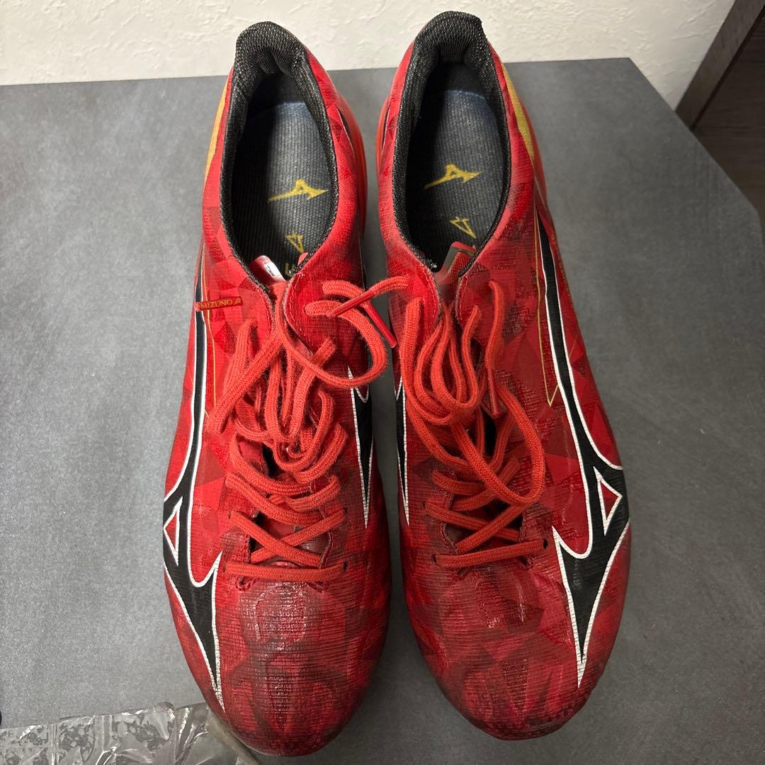 ミズノアルファ2JAPANレッド/ブラック