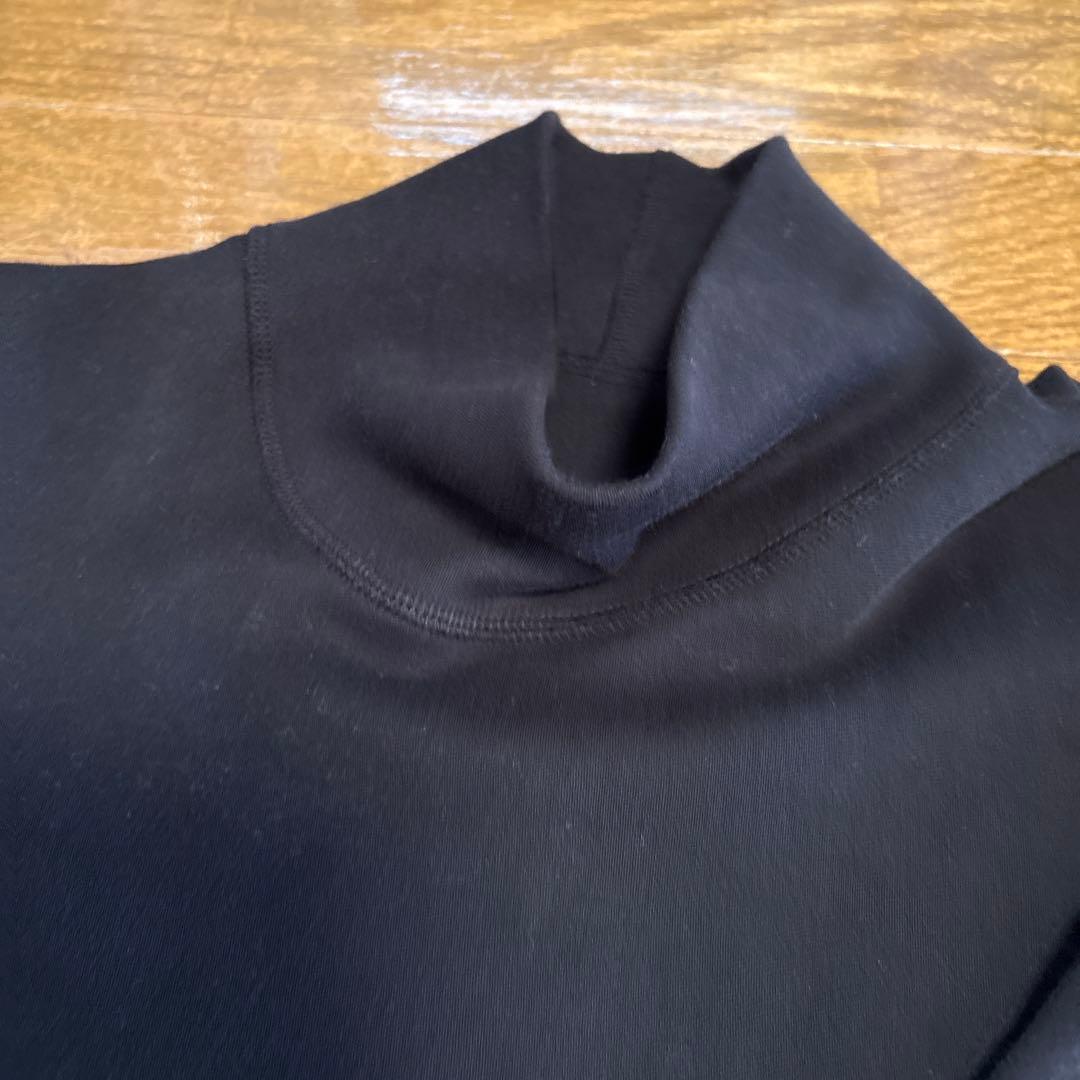 2025 ヨーガンレール　コットンスムース　ハイネックのカットソー