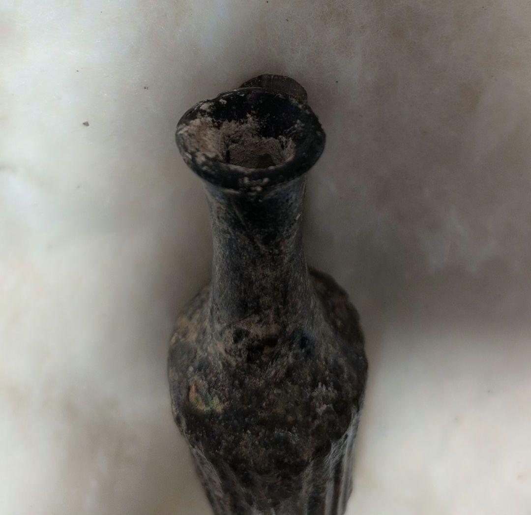 ローマングラス 壺型装飾品 小型