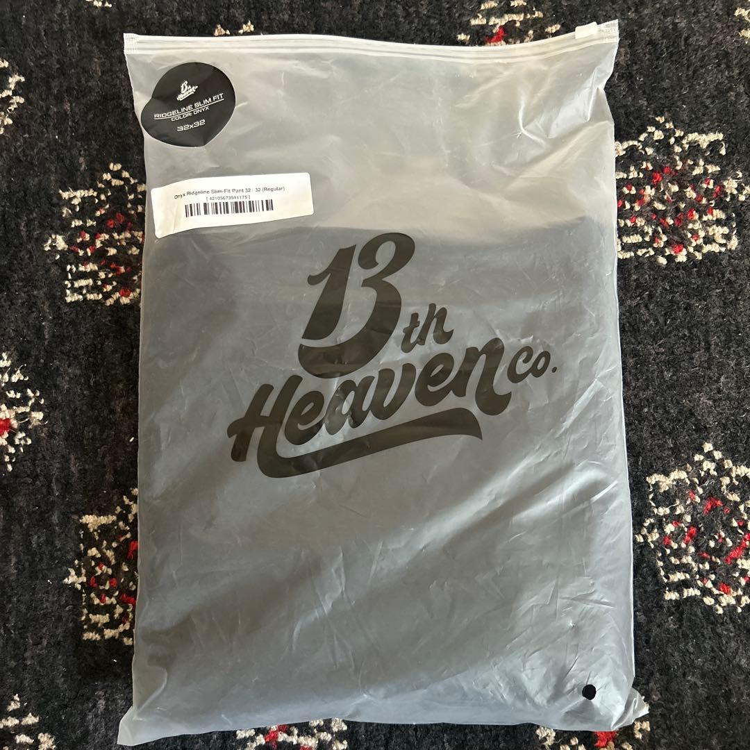 13thHeaven スリムフィットパンツ fog forward