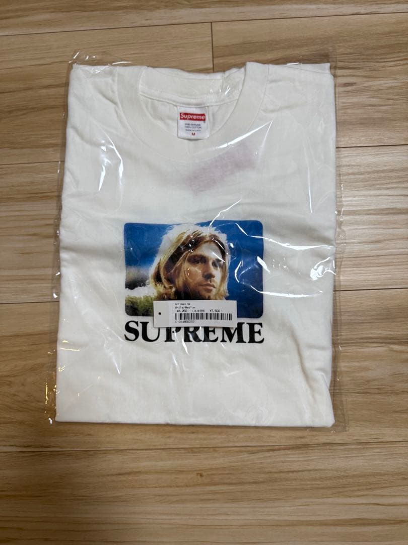 Supreme  Cobain Tee Heather Grey M 白