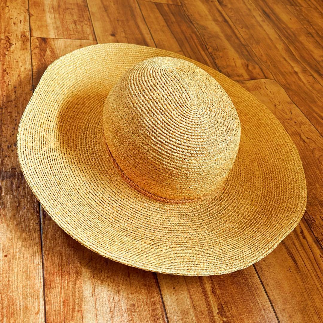 美品　ヘレンカミンスキー　ラフィアハット　プロヴァンス12 ナチュラル