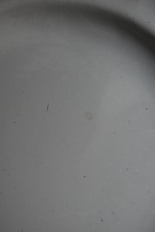 超美品　18/19世紀　ムスティエ　花リム大皿　×印　フランスアンティーク