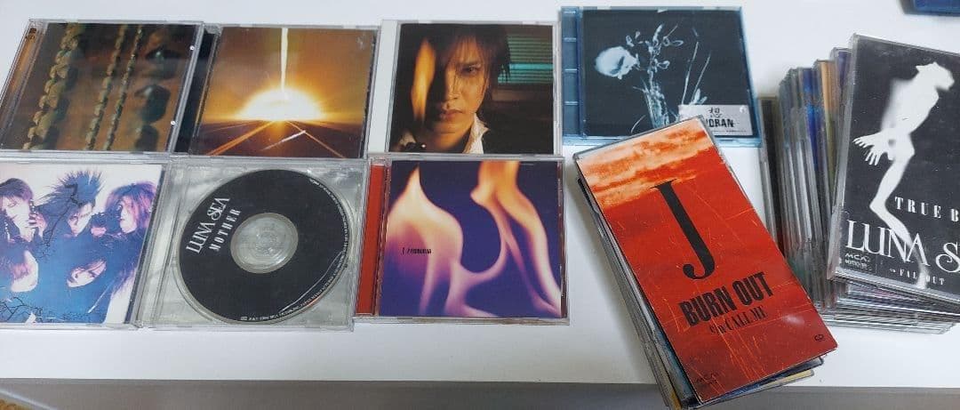 LUNA SEA　関連 CD(アルバム8種、シングル2１種) セット