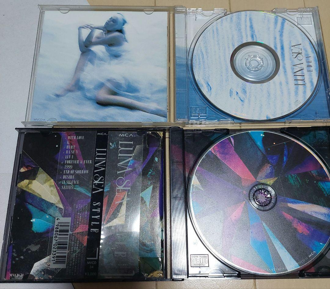 LUNA SEA　関連 CD(アルバム8種、シングル2１種) セット