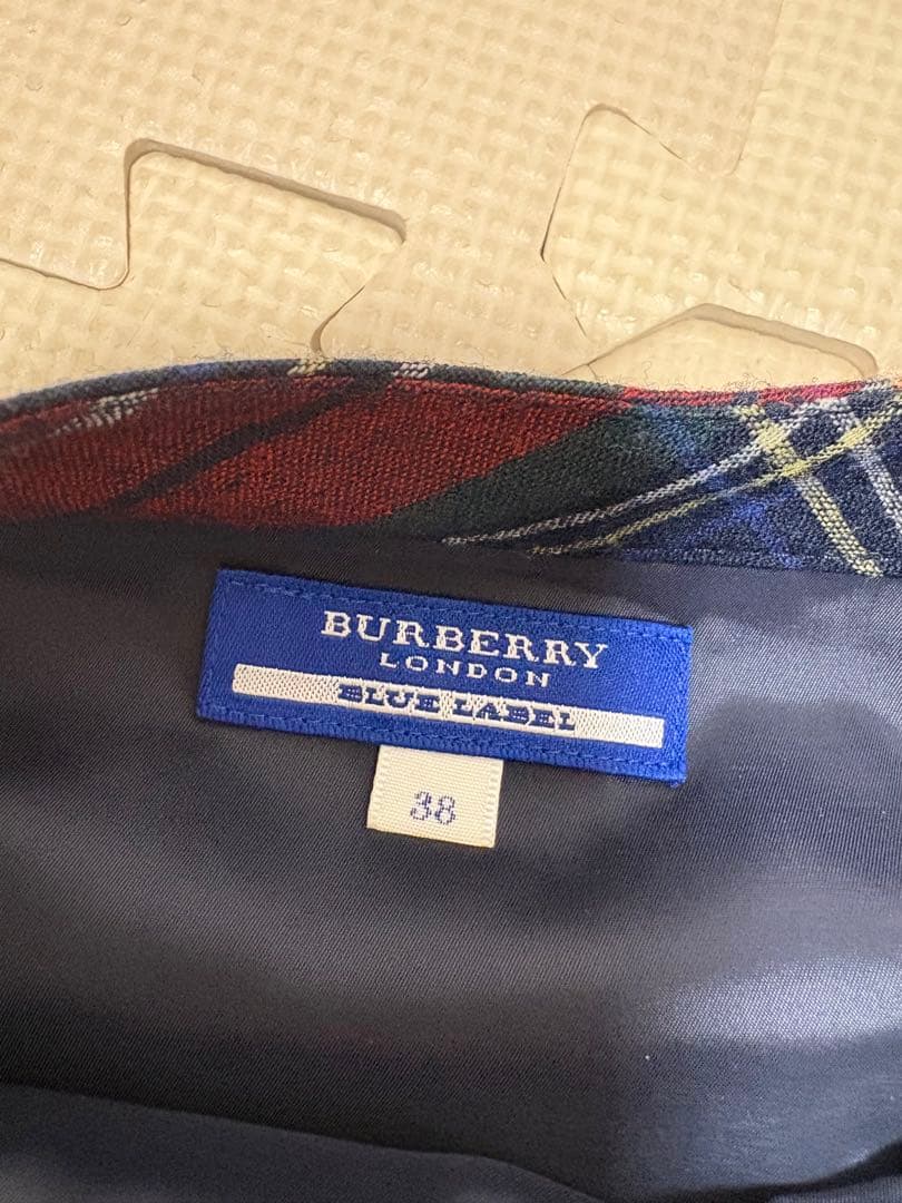 BURBERRY バーバリー プリーツスカート ミニスカート