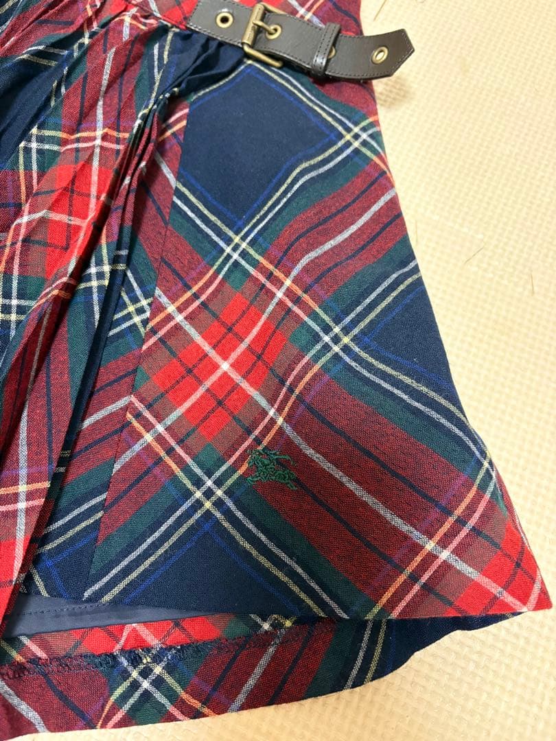 BURBERRY バーバリー プリーツスカート ミニスカート