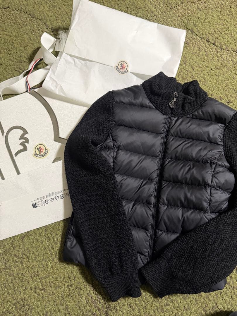 MONCLER モンクレール マグリア　ニット切替　ダウン　130 子供