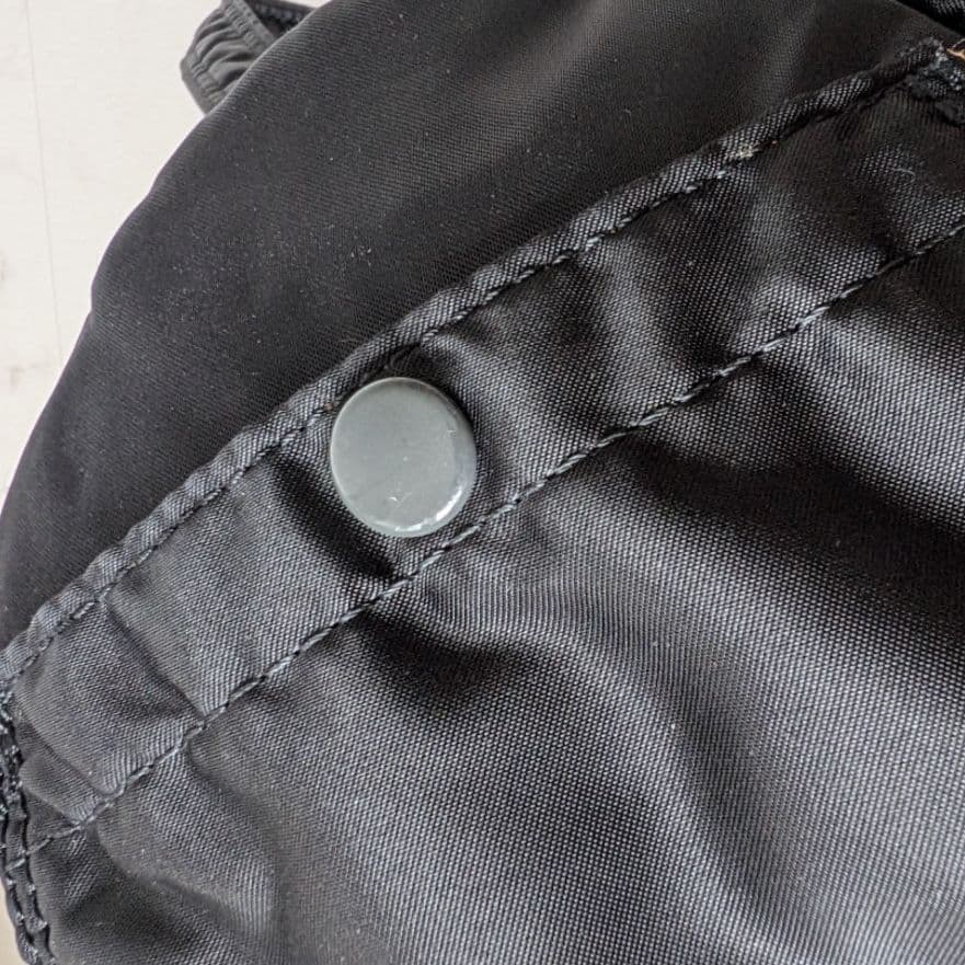 美品 PORTER タンカー ドラムバッグ ミニ 黒 ナイロン