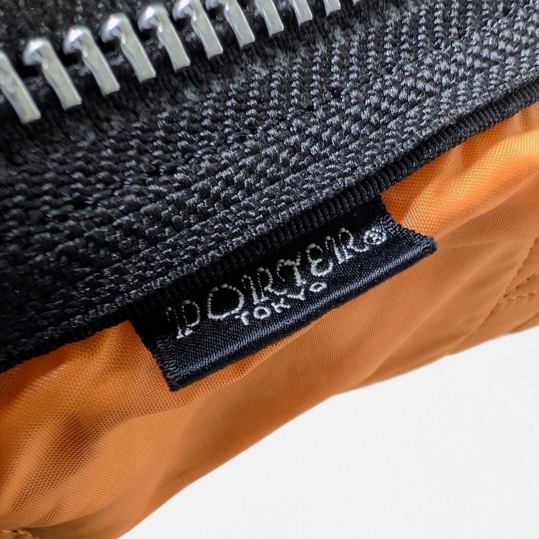 美品 PORTER タンカー ドラムバッグ ミニ 黒 ナイロン