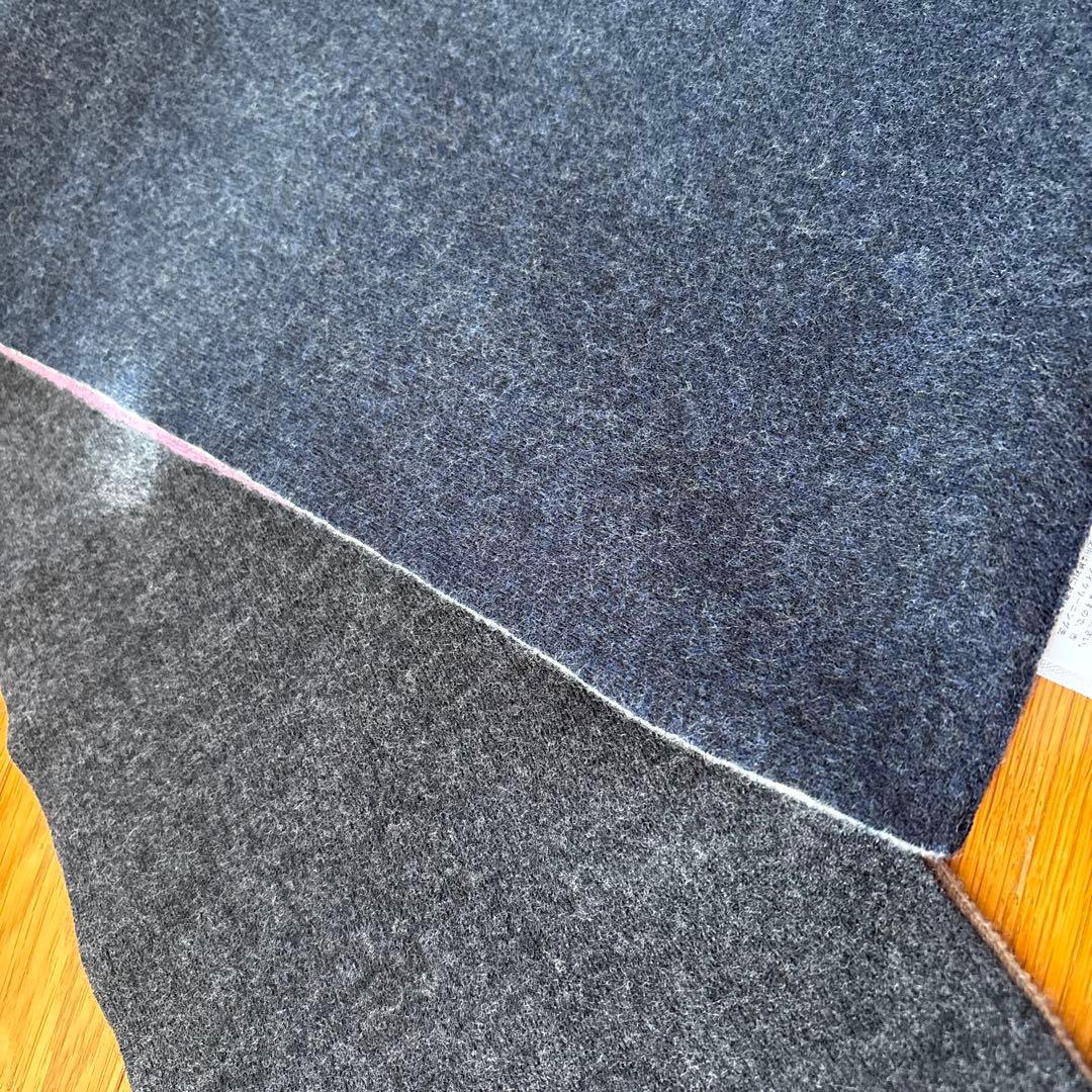 45R（フォーティーファイブアール）フロートダブルフェイスマフラー・生成×ピンク