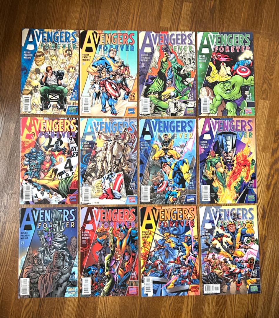 Avengers Forever #1~12＋2　14冊セット