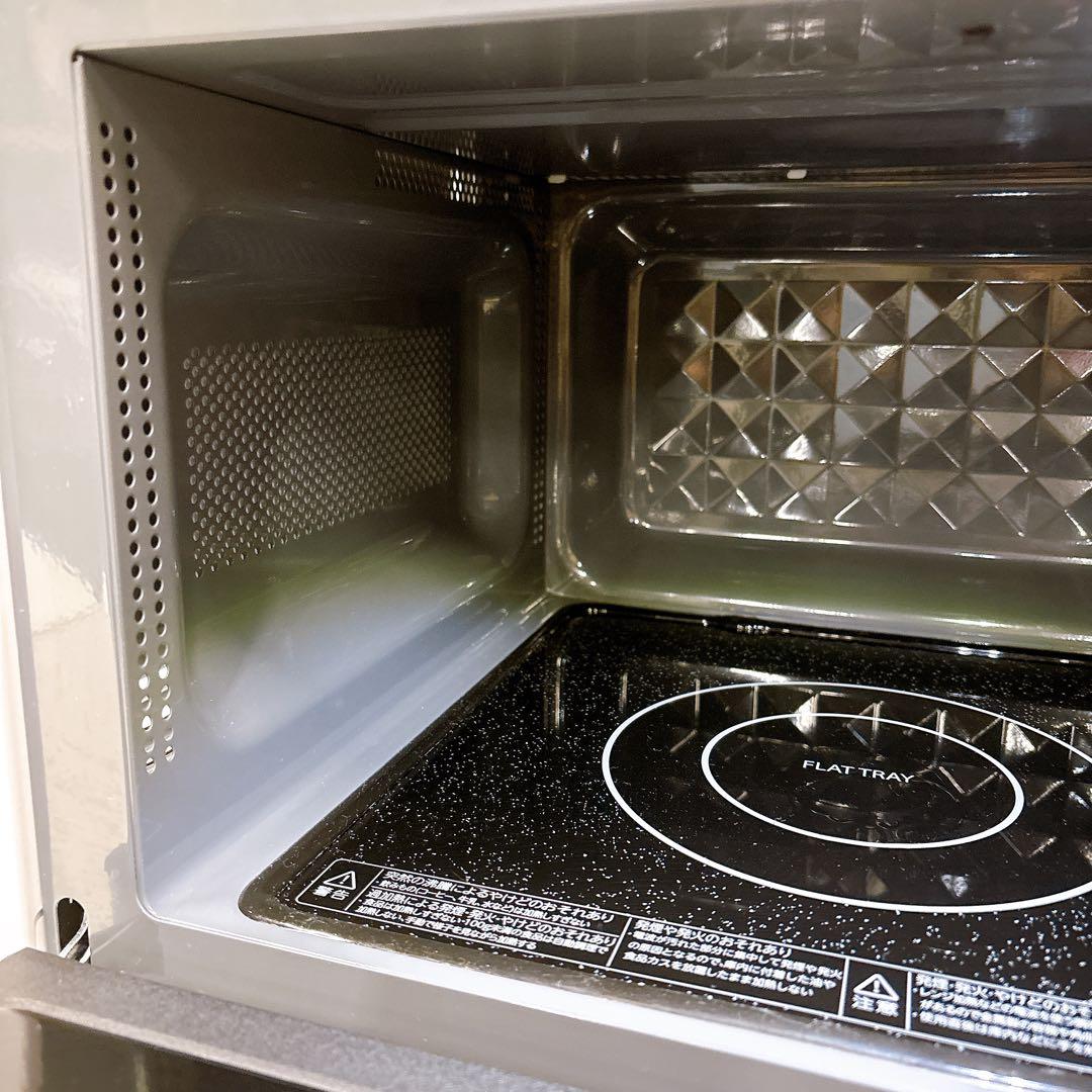 2024年製 東芝 ハイパワー簡単シンプル電子レンジ フラットER-S17Y