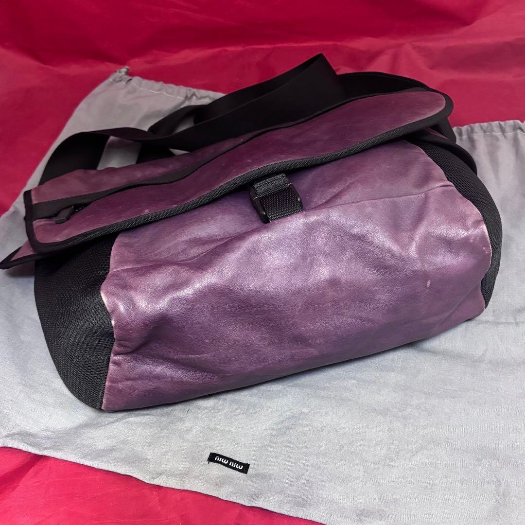 希少❗️miumiu☆アーカイブ！メッセンジャーバッグ・ショルダーバッグ2way！