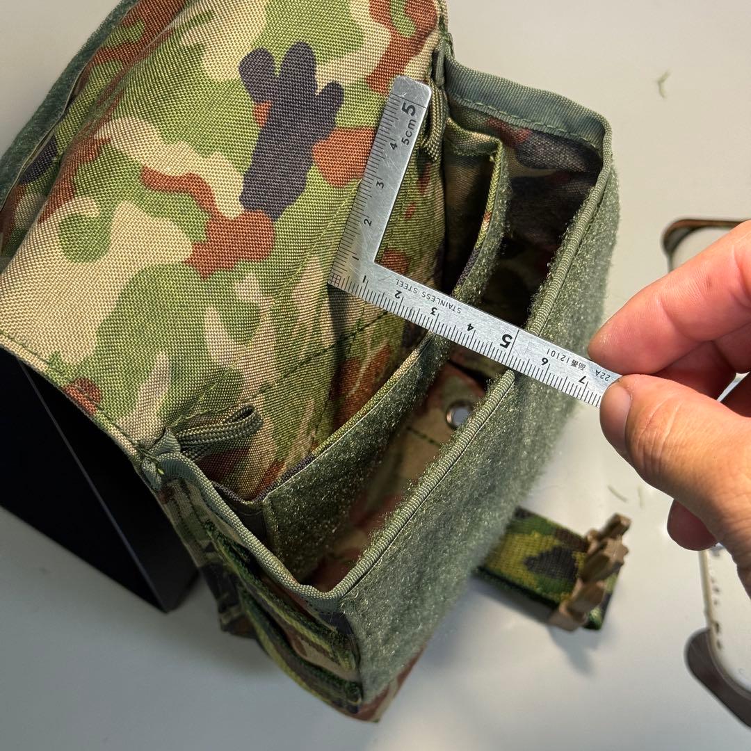 【さりえる】SpiritusSystems JSTAタイプポーチ　陸自迷彩