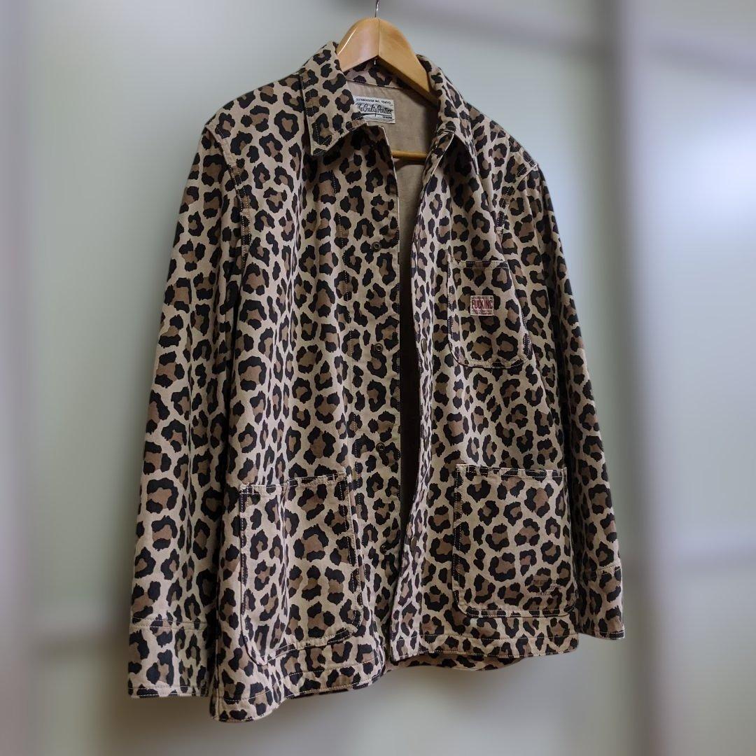最終価格】美品 WACKO MARIA ワコマリア レオパード柄 カバーオール