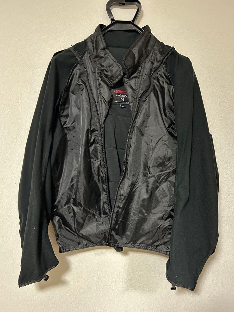 コミネ　バイクジャケット JK-5792 XLサイズ　ネオブラックマーブル