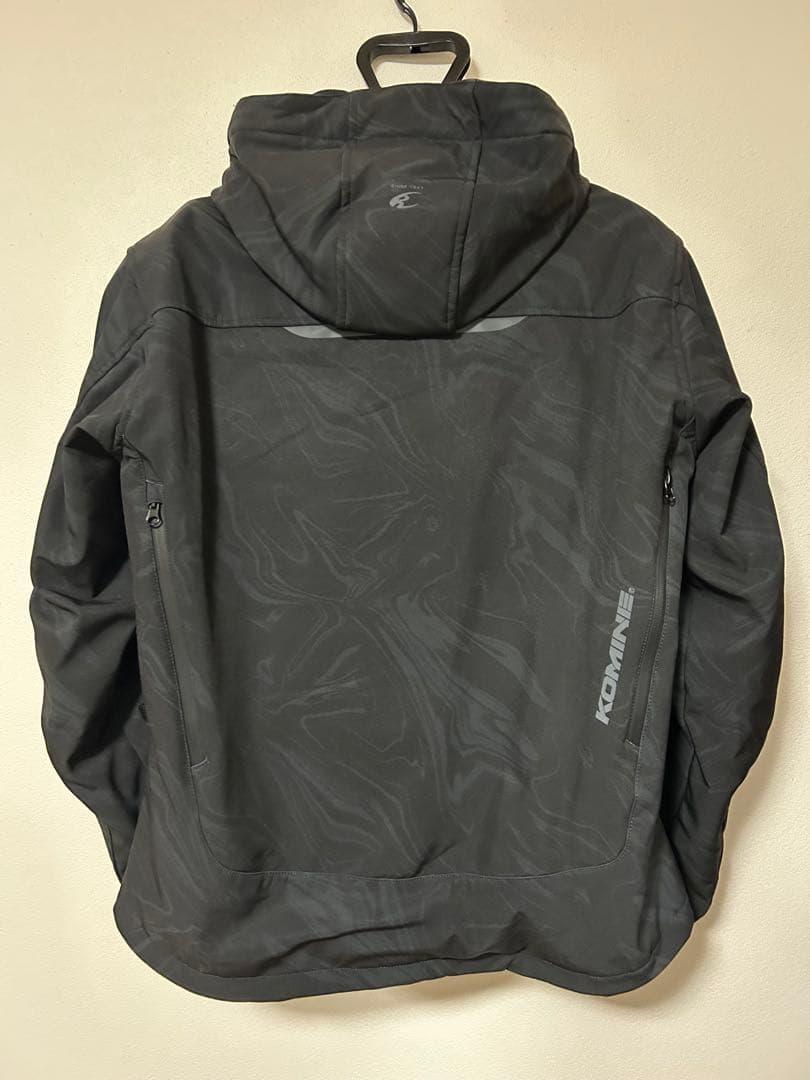 コミネ　バイクジャケット JK-5792 XLサイズ　ネオブラックマーブル