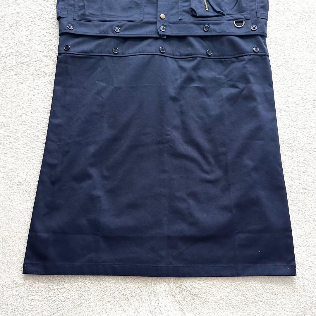 美品 DoD スカヴェス 2WAY ワンピース ベスト F ネイビー