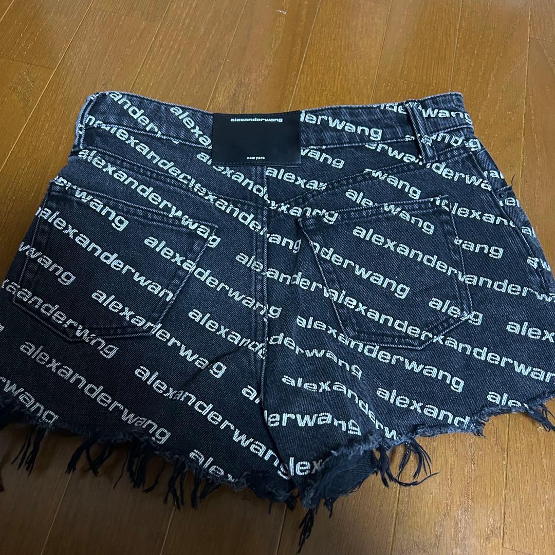 Alexander Wang ロゴプリントショートパンツ サイズ25