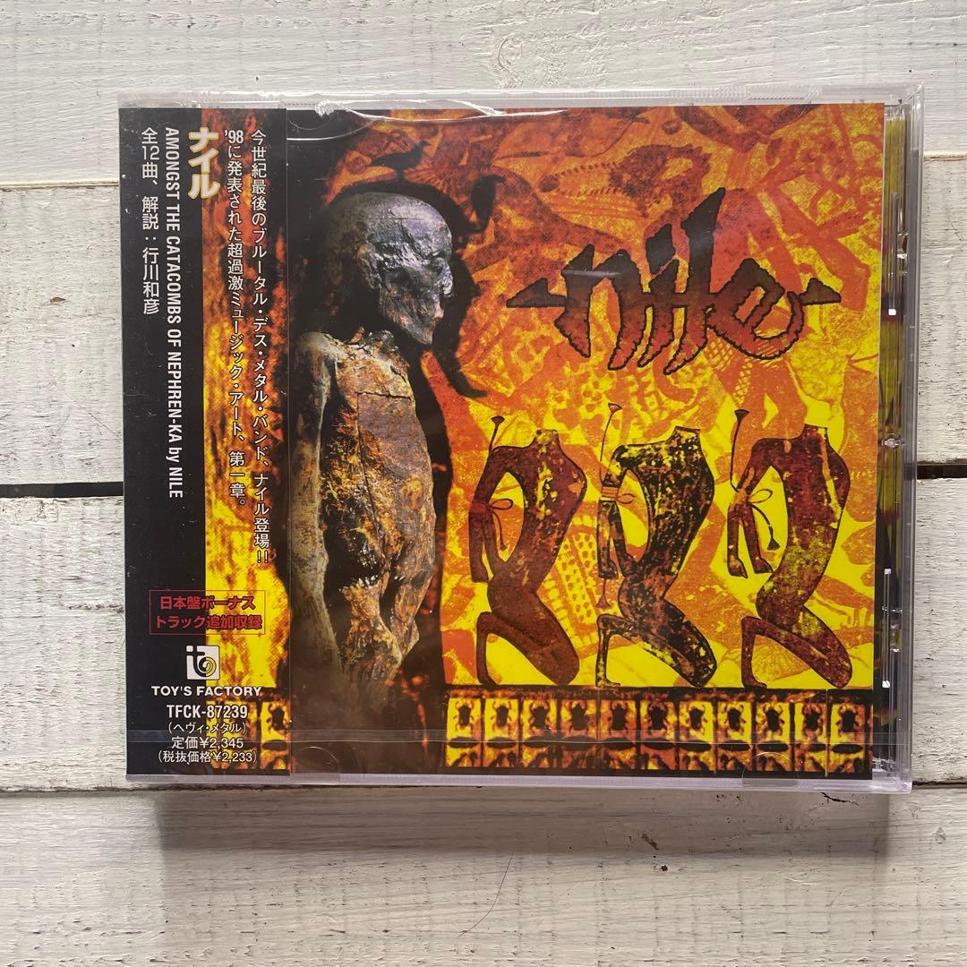 洋楽 Nile Amongst the Catacombs of Nephren-Ka