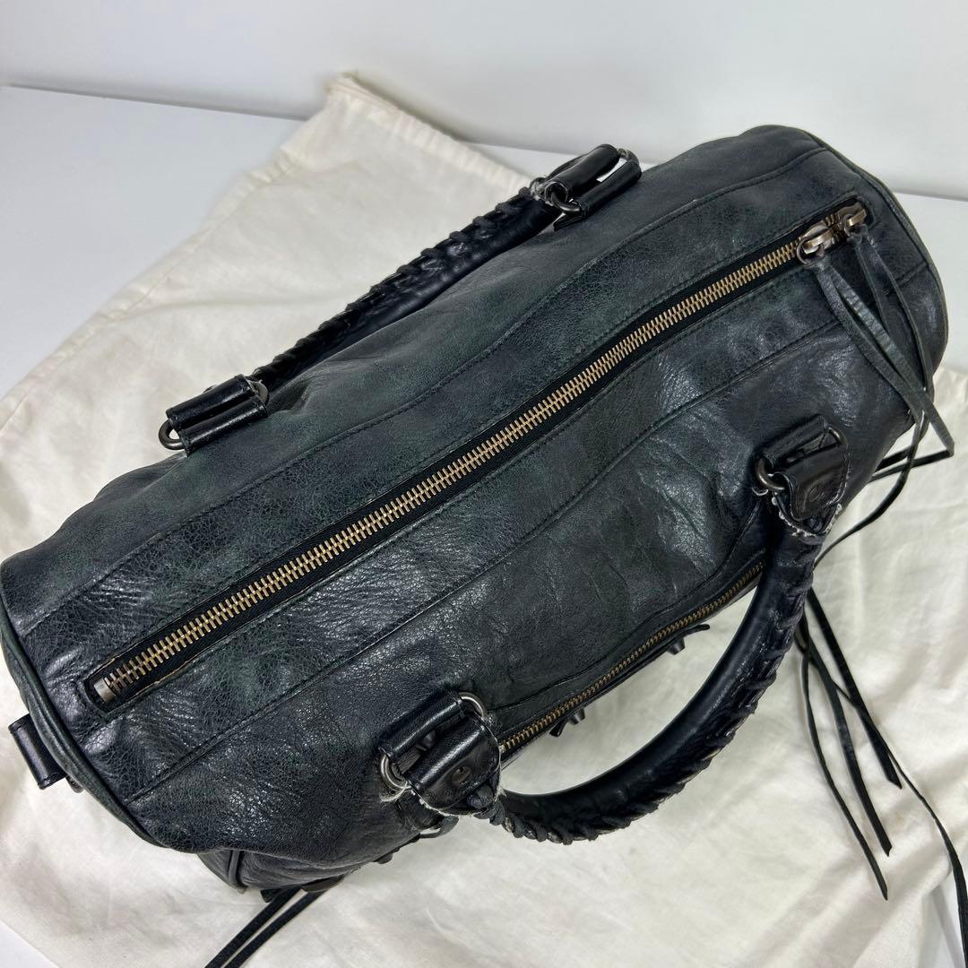 希少 BALENCIAGA バレンシアガ ツィギー 2way ボストンバッグ