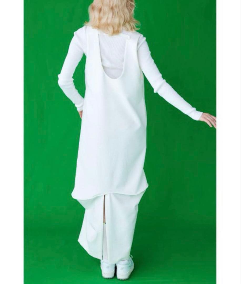 【現行】エンフォルド ダブルクロスカーブドレープドレス 24AW 変形 大人気