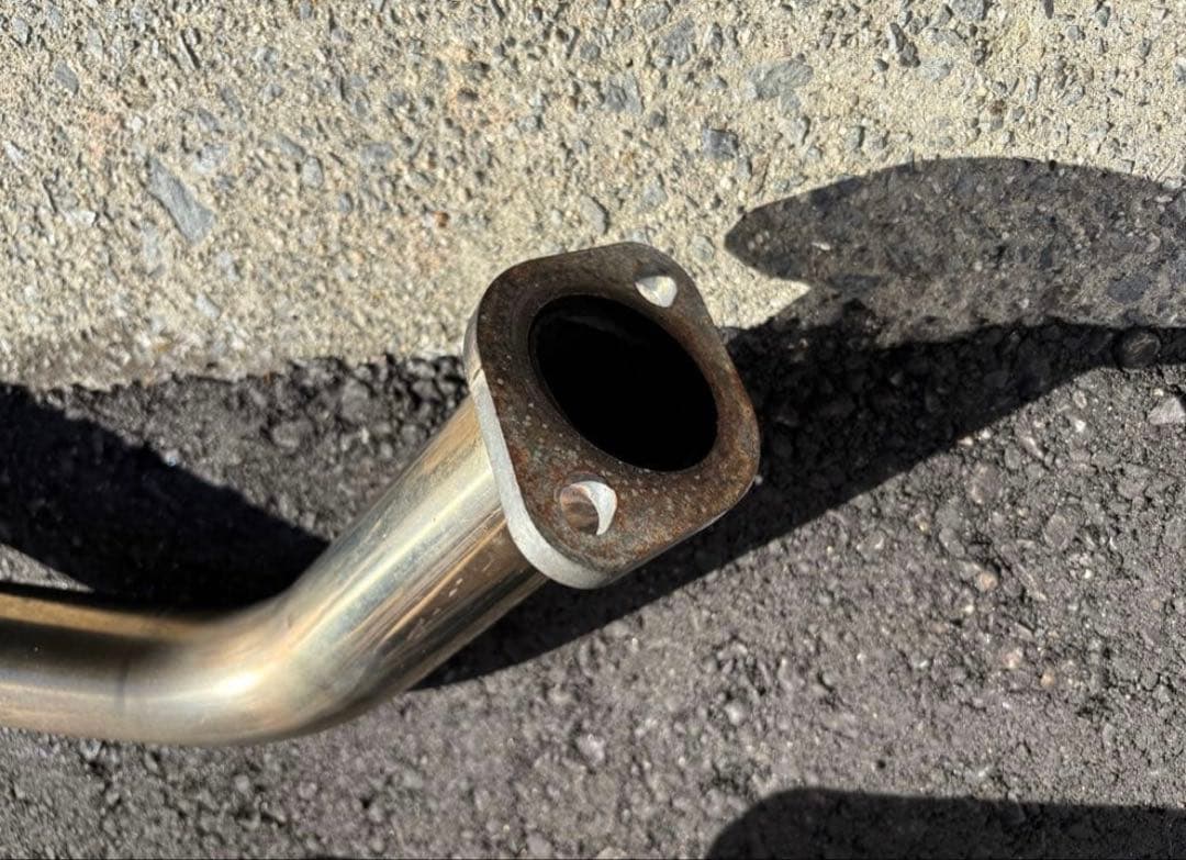 ✨今週限定値下げ✨ADバン　デュアルステンレスマフラー ワンオフ