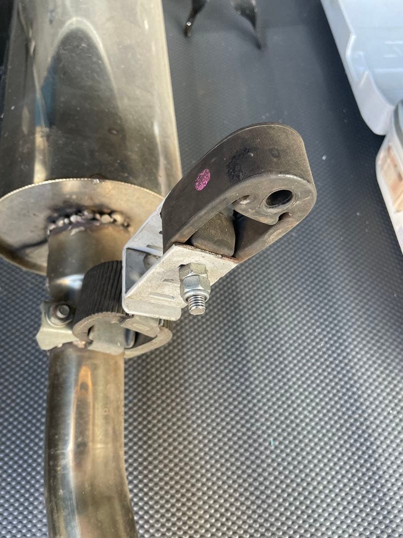 ✨今週限定値下げ✨ADバン　デュアルステンレスマフラー ワンオフ