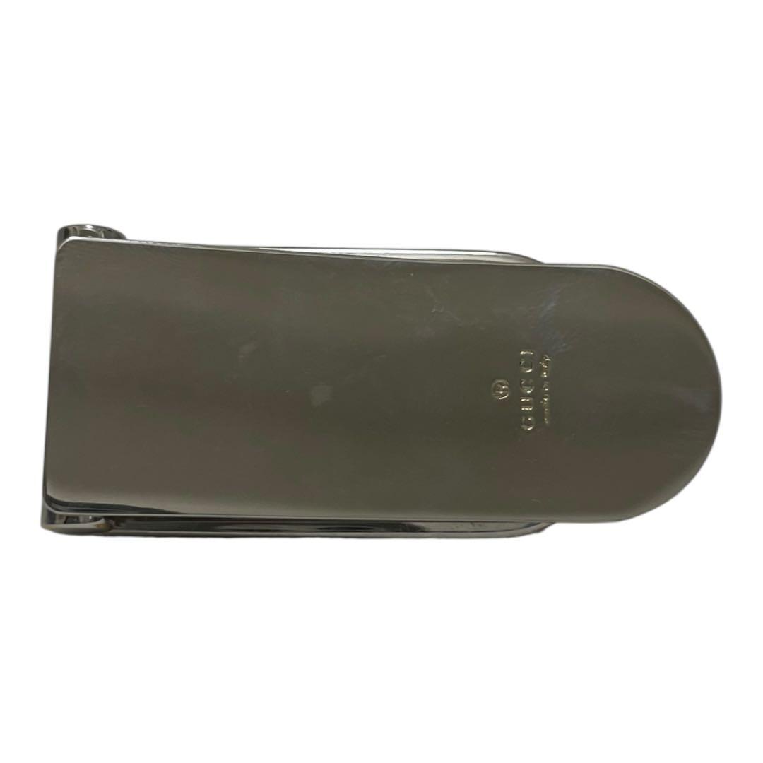 GUCCI マネークリップ　Gロゴ　シルバー925