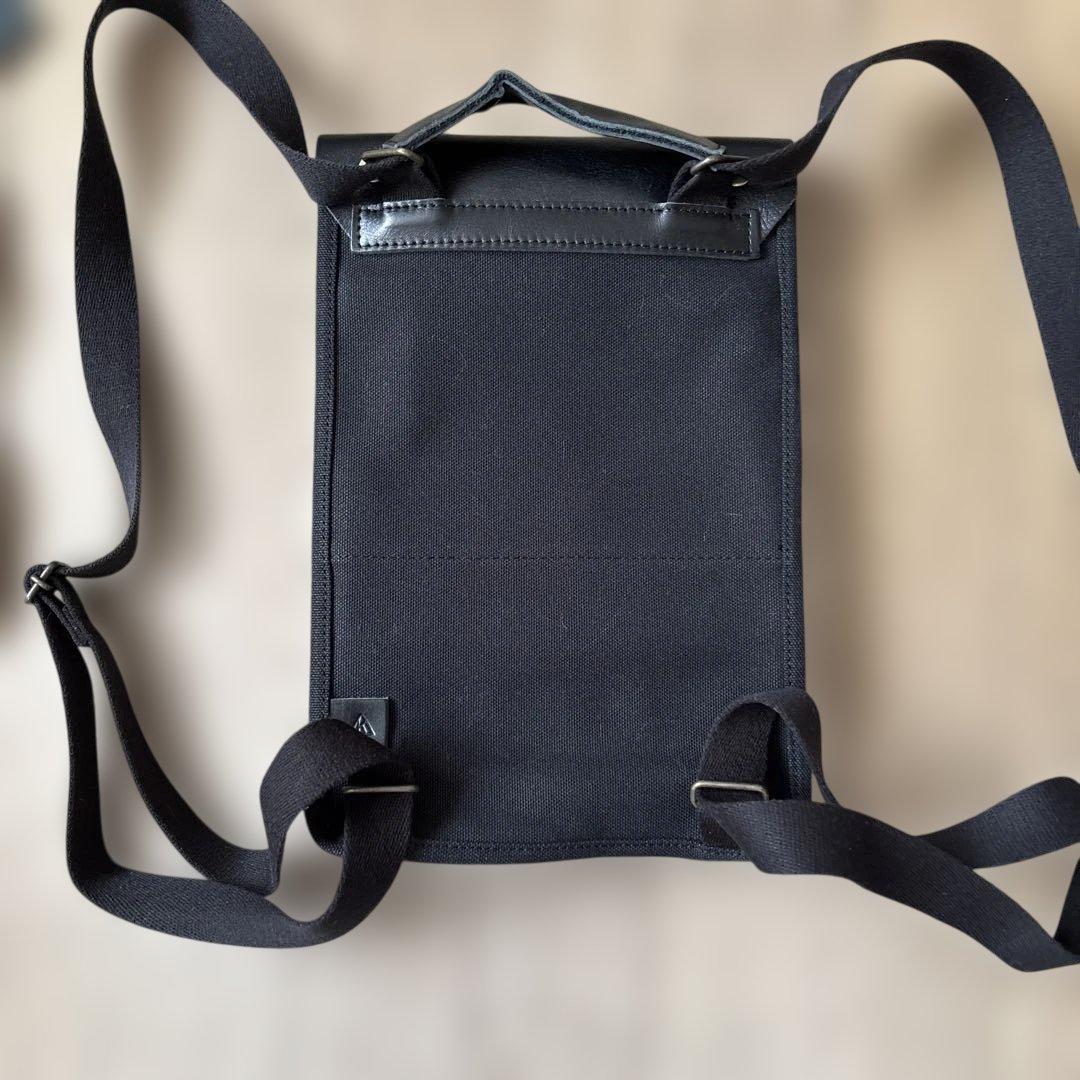 革とかごと久保さん 皮革と籐の2wayショルダーバッグ