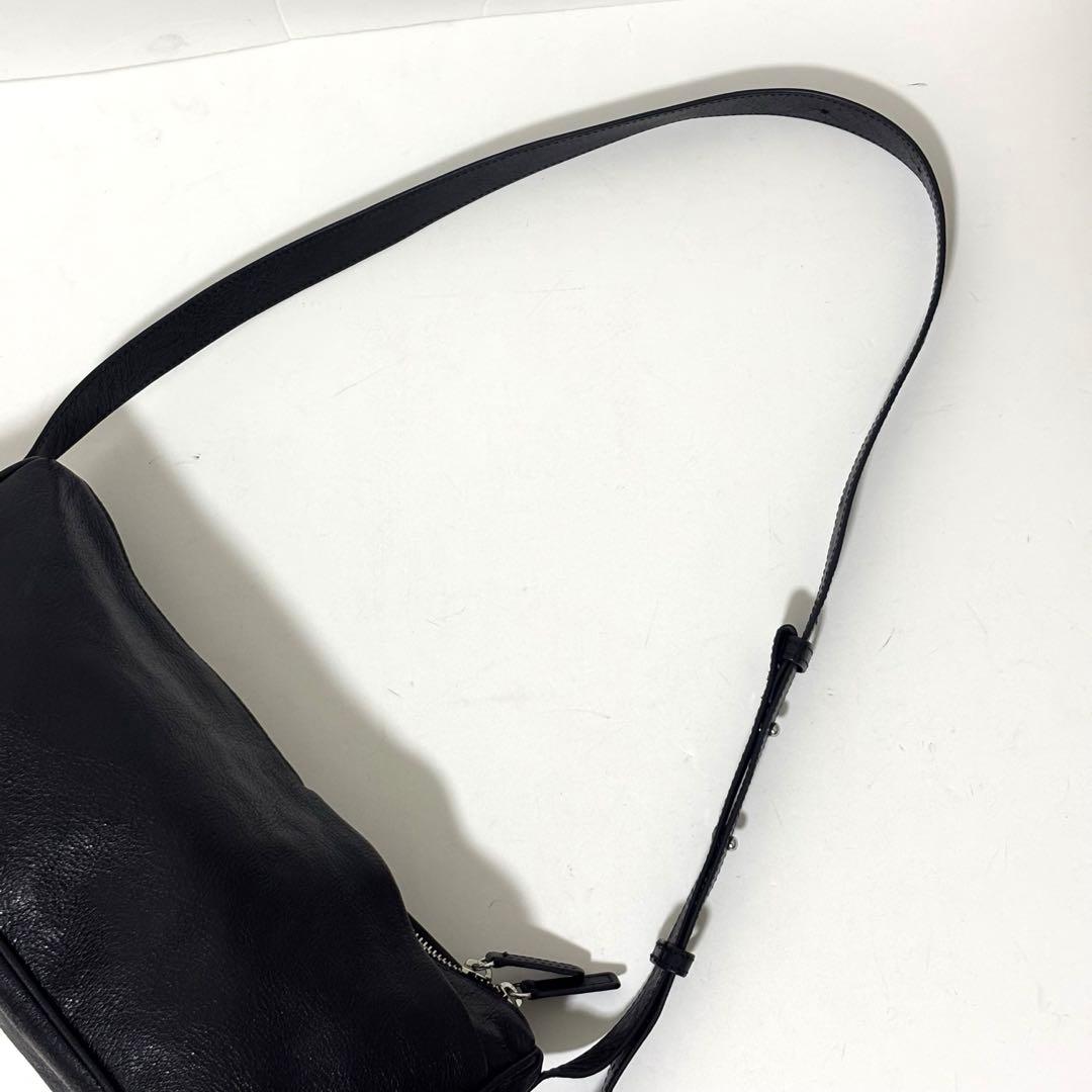 ear PAPILLONNER ミニスワローマチショルダーバッグ　黒