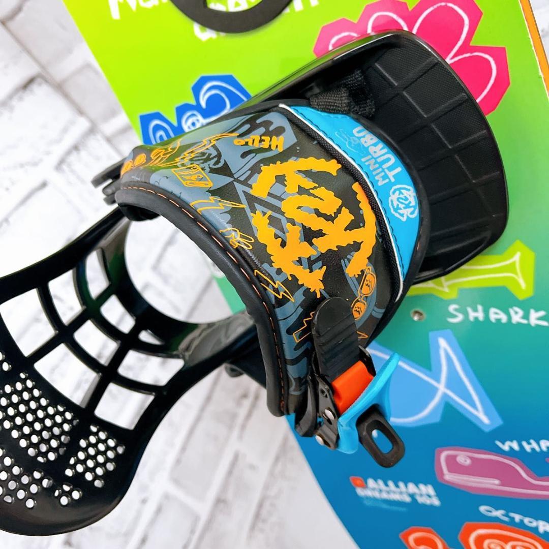 【美品】スノーボード ビンディング付 板 キッズ ジュニア K2 ALLIAN