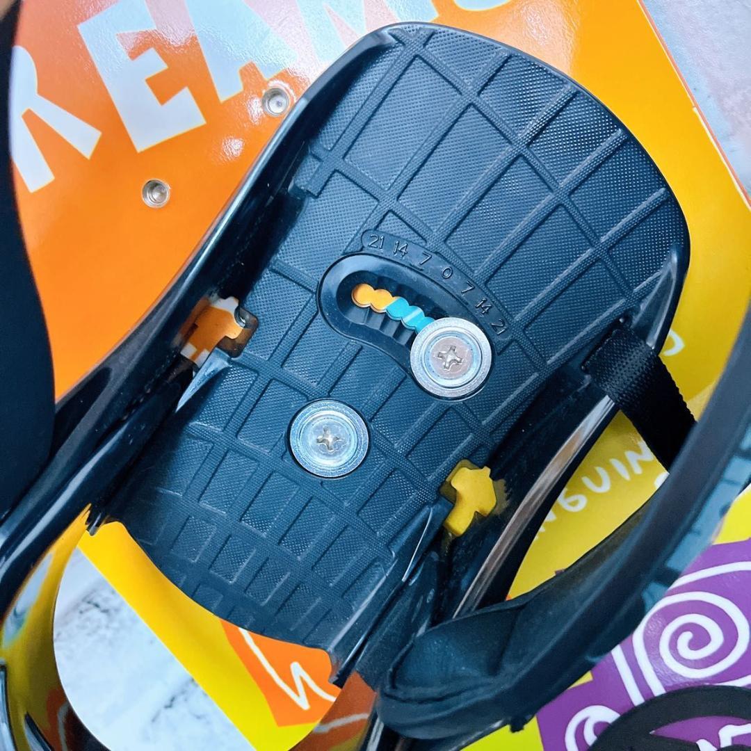 【美品】スノーボード ビンディング付 板 キッズ ジュニア K2 ALLIAN