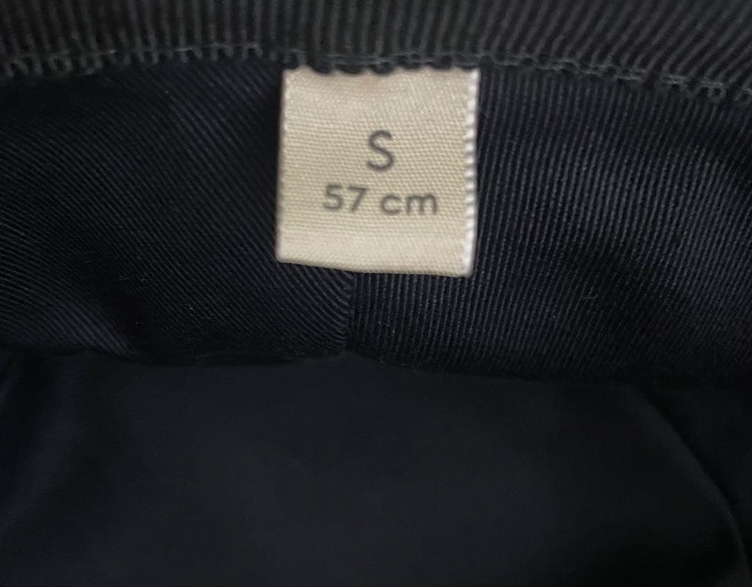 GUCCI バケットハット ブラック S 57cm