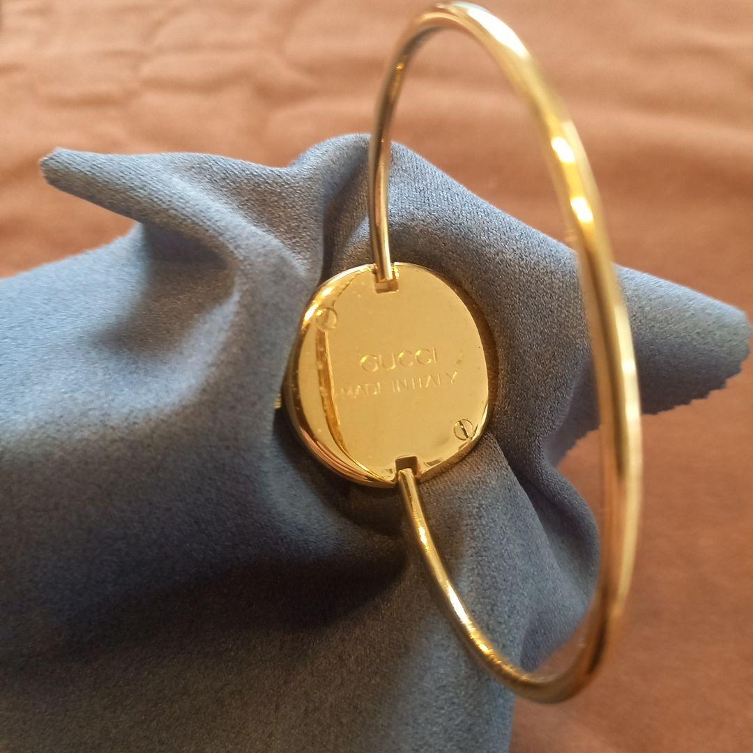 Gucci チェンジベゼル バングル 交換リング付き