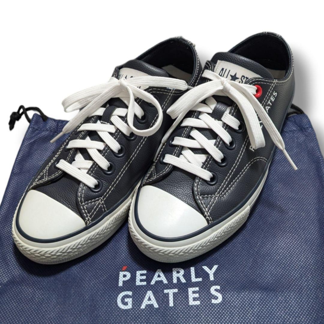 パーリーゲイツ コンバース スパイクレスシューズ ゴルフシューズ 24.0cm