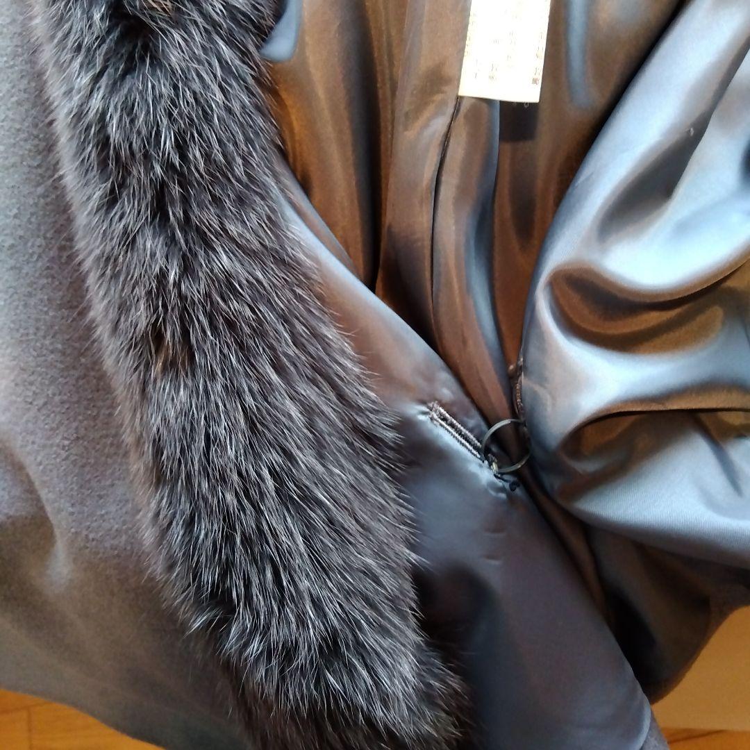 ポンチョ　９号　グレー　シルバーフォックス