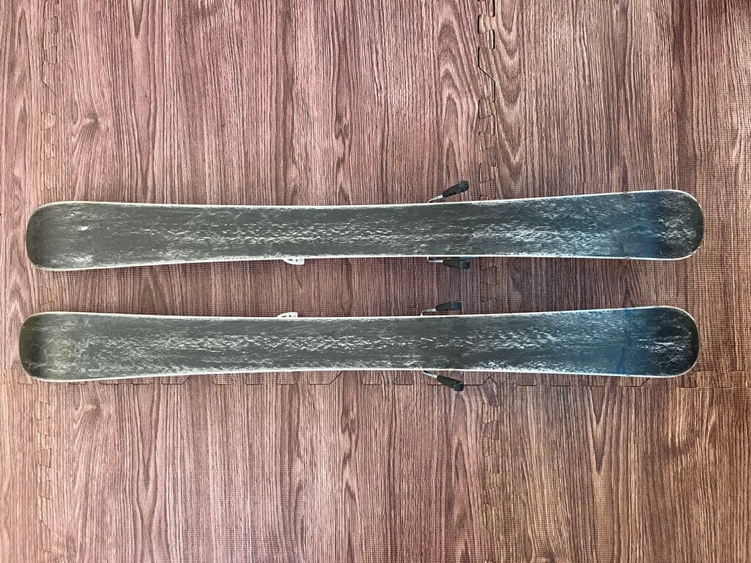 hedgehog　スキー 86cm 青/白 ポール付き　ブーツ16.0cm