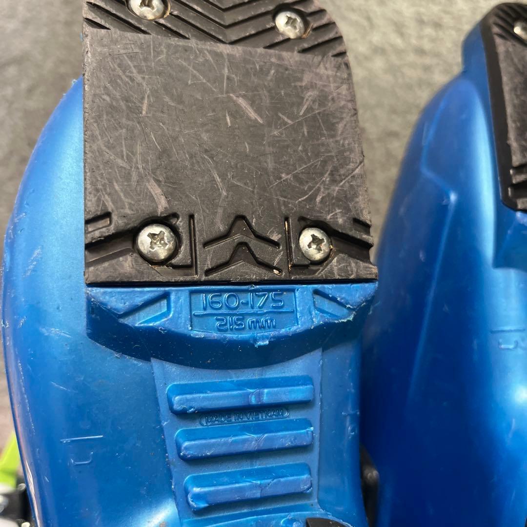 hedgehog　スキー 86cm 青/白 ポール付き　ブーツ16.0cm