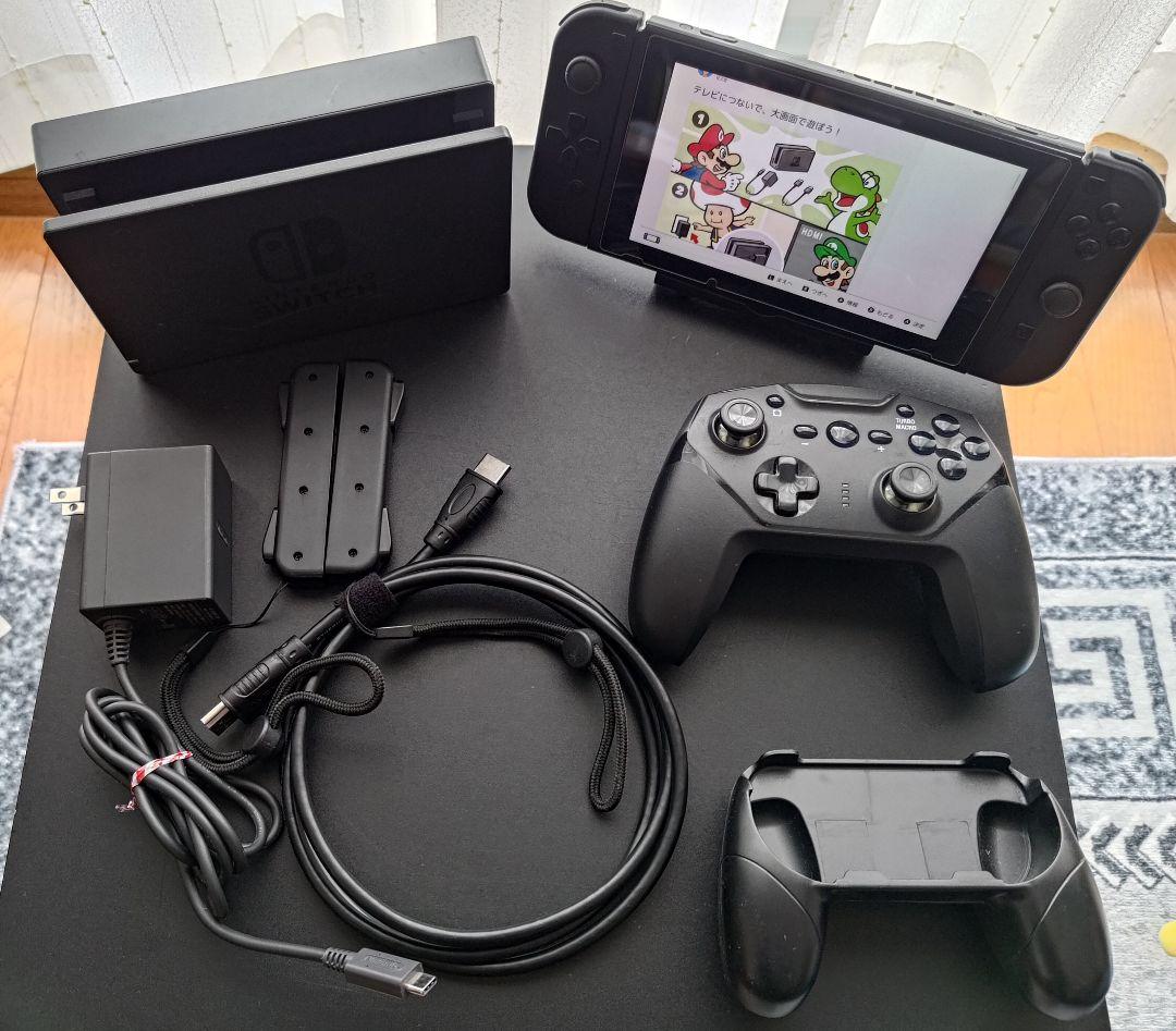 【任天堂】Nintendo Switch 本体 バッテリー強化版 ジョイコンほか