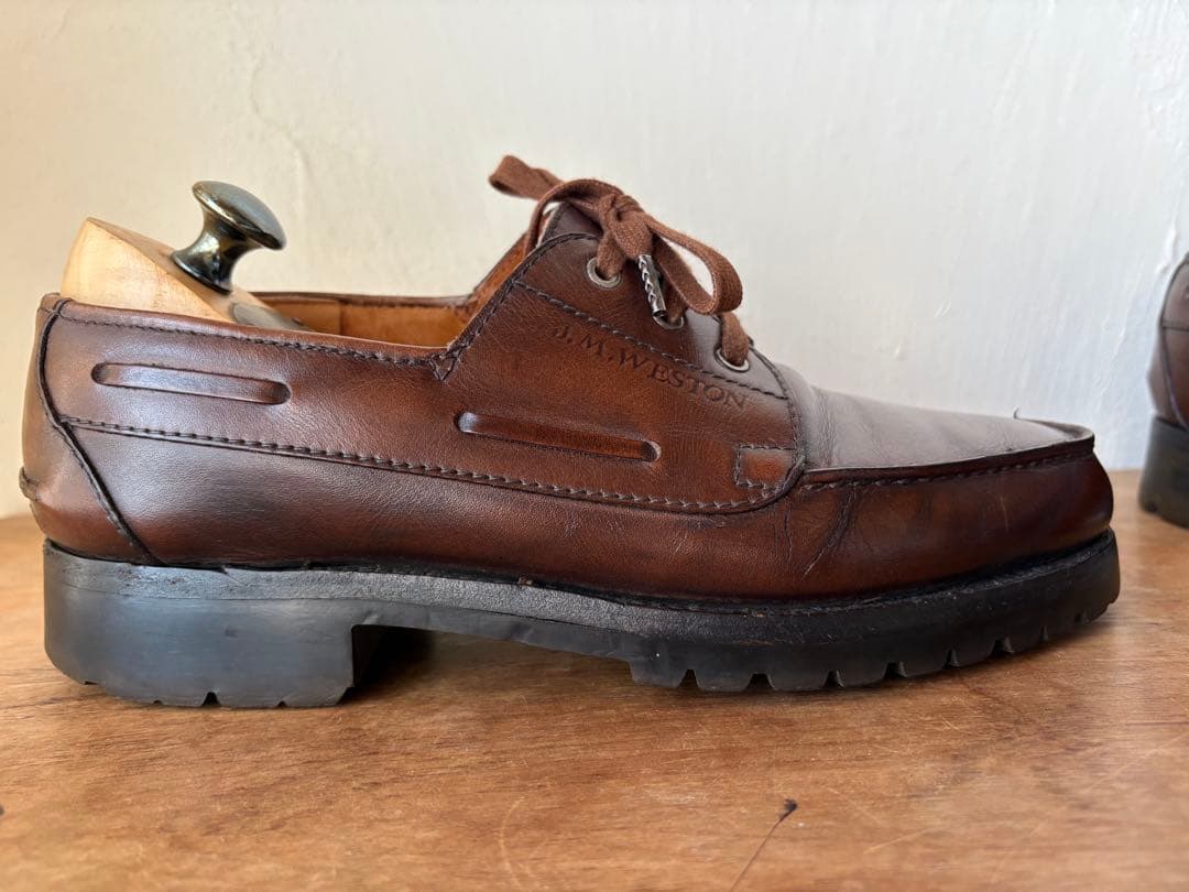 J.M. WESTON Yachting derby ウエストンヨット5ハーフD