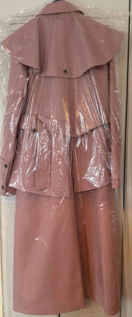 Peplum Trench Coat inspired by ネビュラロマンス