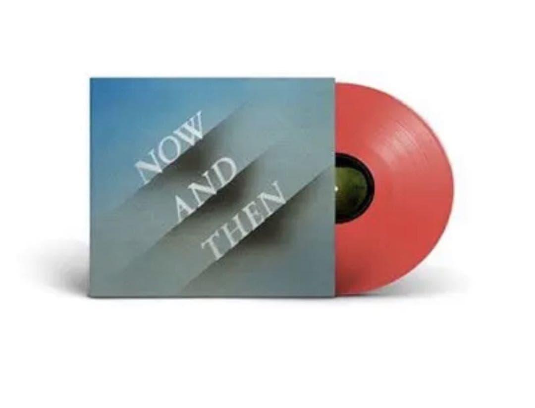 洋楽 THE BEATLES NOW AND THEN RED VINYL 12inc
